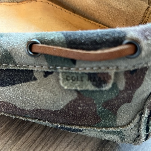 Men’s Cole Haan Gunnison Forest Camo Loafers Sz 11 - Picture 6 of 9